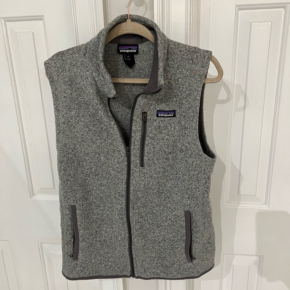 Patagonia Better Sweater Vest - Men's Medium gray